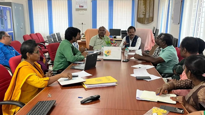 Central Silk Board Member Secretary visits FCRI